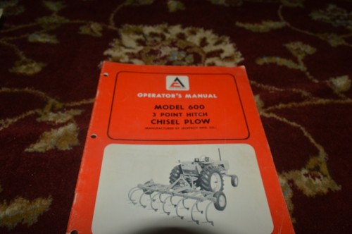 Allis chalmers 600 - 600, plow